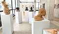 Blick in die Ausstellung in der Studiengalerie mit Werken der Studierenden