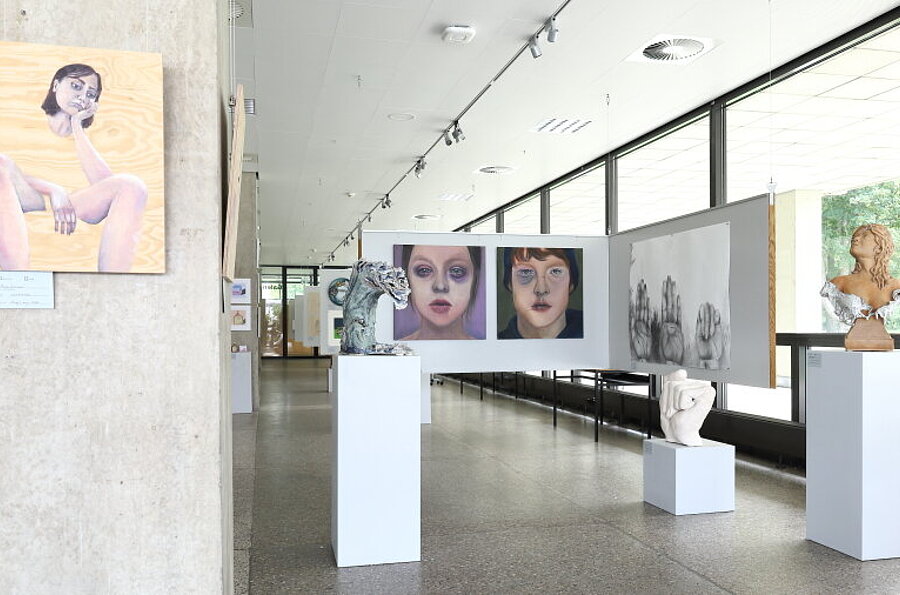 Blick in die Ausstellung