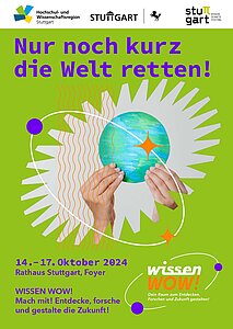 Plakat des Stutgarter Wissenschaftsfestivals 