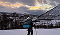 Jenny Segler in Tromsø, Norewegen